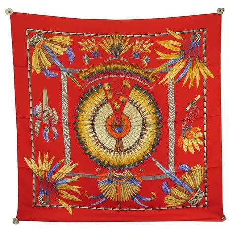 hermes silk brazil scarf|authentic hermes silk scarf.